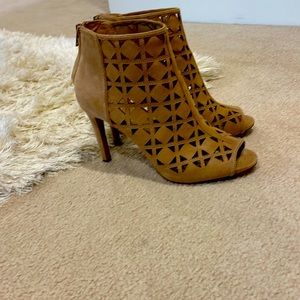 Michael Kors high heeled cutout booties